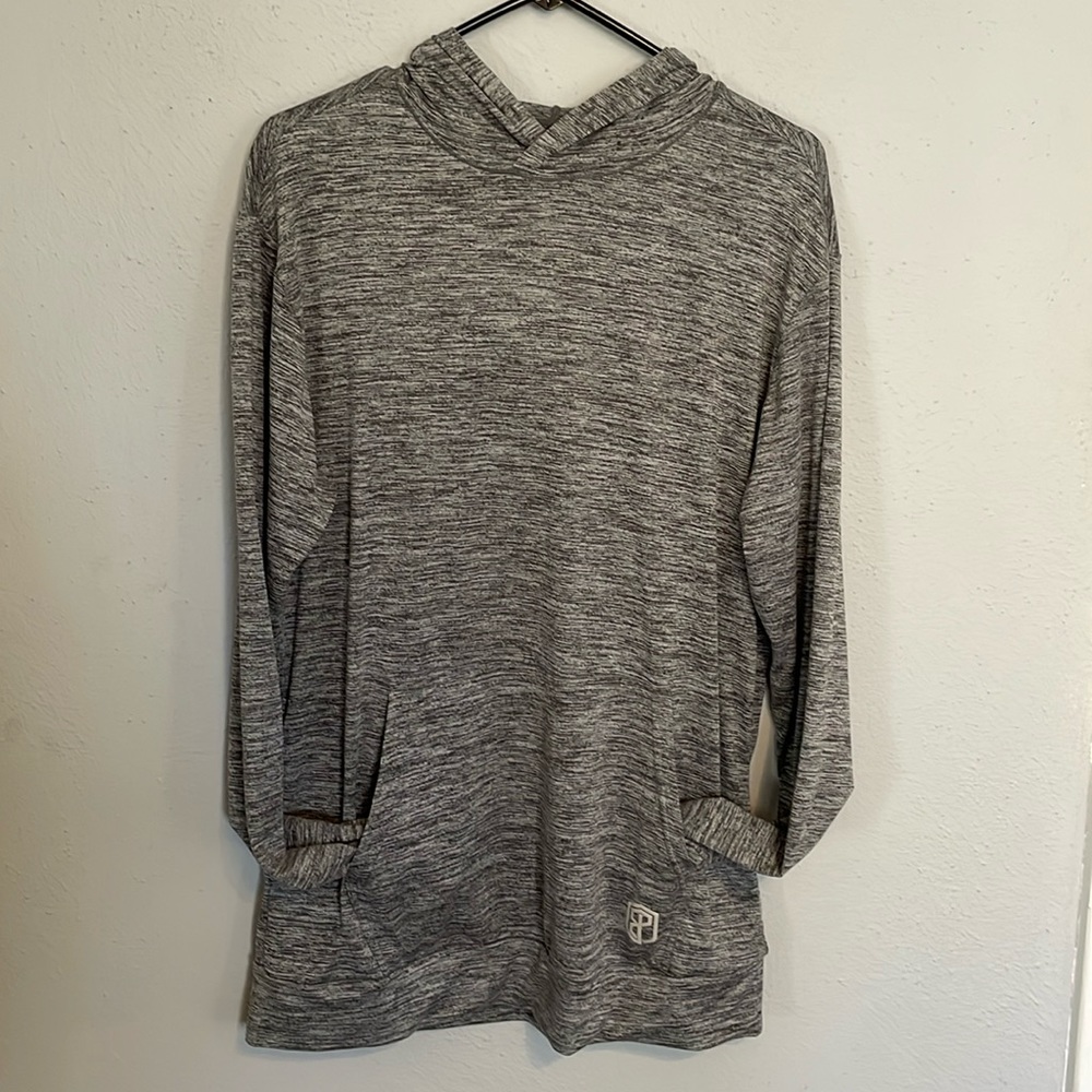Born Primitives Athleisure Hoodie Grey Size Small